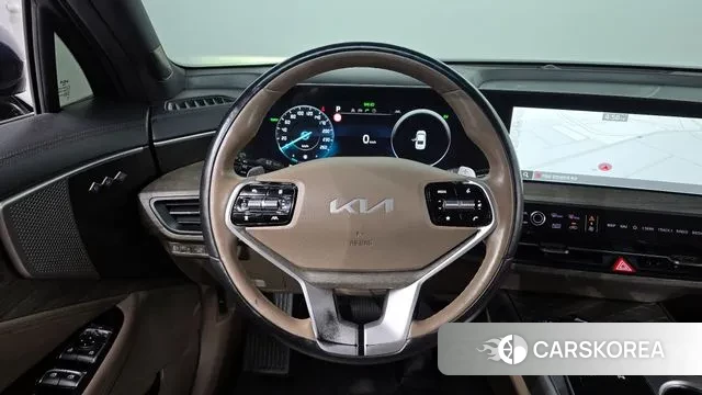 Kia K8 Hybrid 2021 Синий из Кореи, фото 4