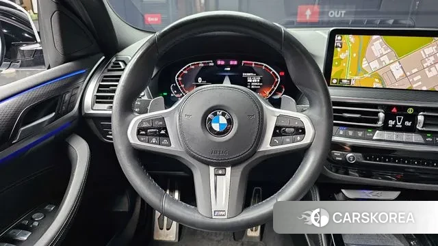 BMW X4 (G02) 2023 Серебристо-серый из Кореи, фото 4