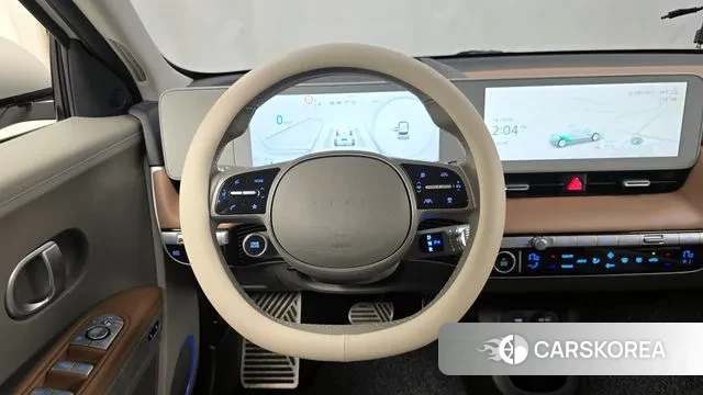 Hyundai Ionic 5 2022 Серебристо-серый из Кореи, фото 4