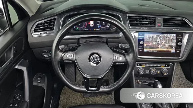 Volkswagen Tiguan Allspace 2020 Черный из Кореи, фото 4