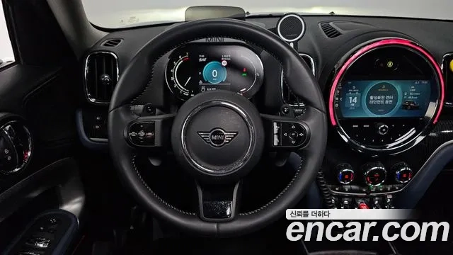 Mini Cooper S Countryman 2022 Небесно-голубой из Кореи, фото 4