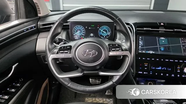 Hyundai Tucson Hybrid (NX4) 2022 Серый из Кореи, фото 4