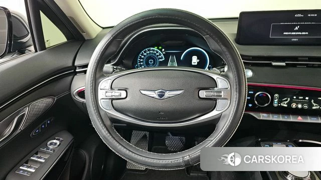 Genesis GV70 2022 Темно-зеленый из Кореи, фото 4