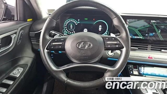 Hyundai The New Grandeur IG Hybrid 2020 Синий из Кореи, фото 4