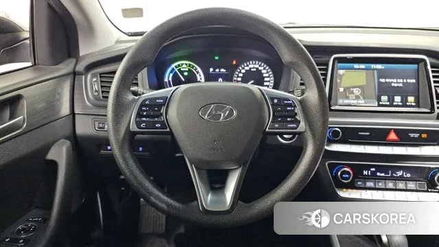 Hyundai Sonata New Rise Hybrid 2018 Черный из Кореи, фото 4