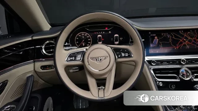 Bentley Flying Spur 3rd Generation 2023 Серебристо-серый из Кореи, фото 4