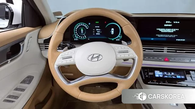 Hyundai The New Grandeur IG Hybrid 2020 Белый из Кореи, фото 4