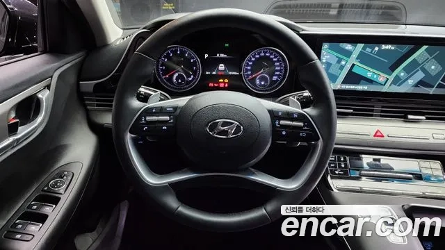 Hyundai The New Grandeur IG 2021 Черный из Кореи, фото 4