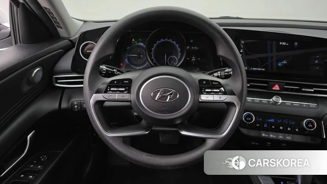 Hyundai Avante Hybrid (CN7) 2021 Белый из Кореи, фото 4