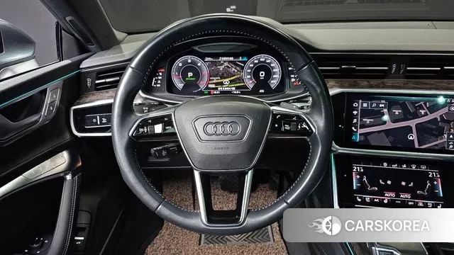 Audi A7 (4K) 2020 Серый из Кореи, фото 4
