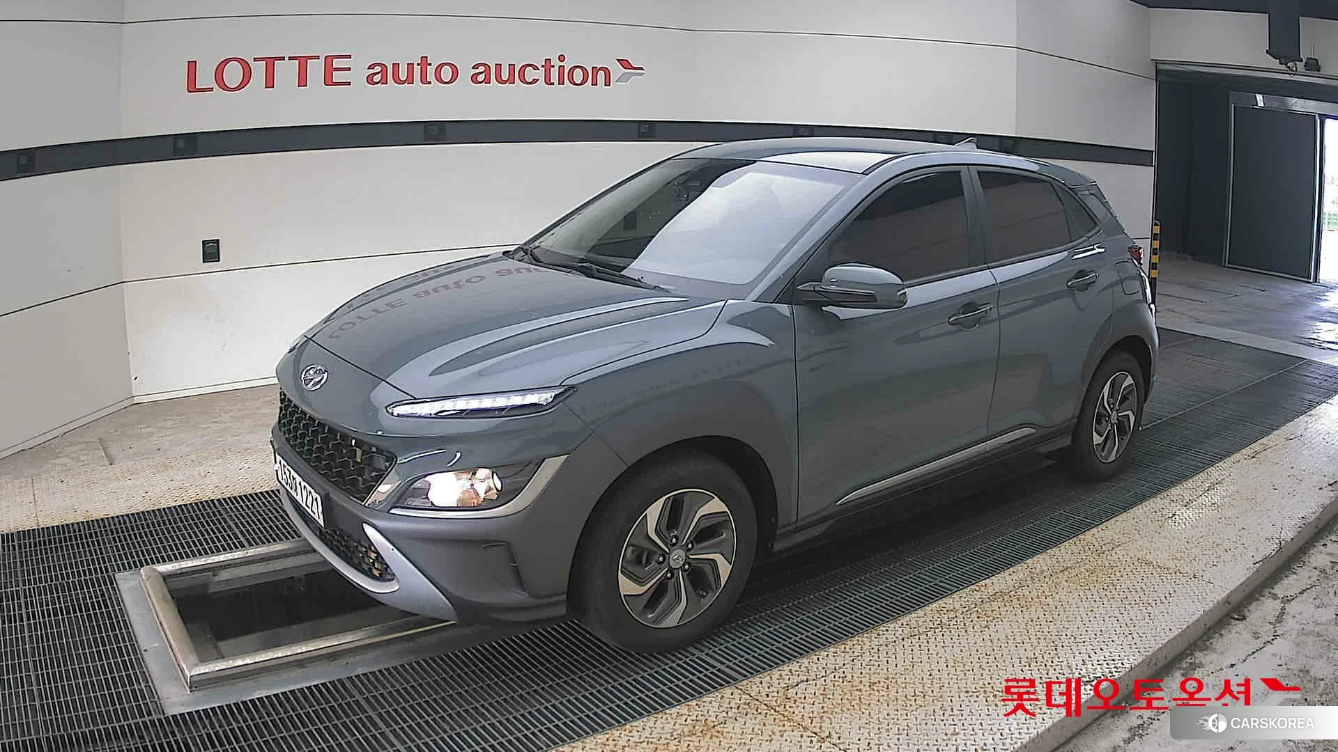 Hyundai Kona Hybrid 2021 Jungle Green Pearl из Кореи, фото 4