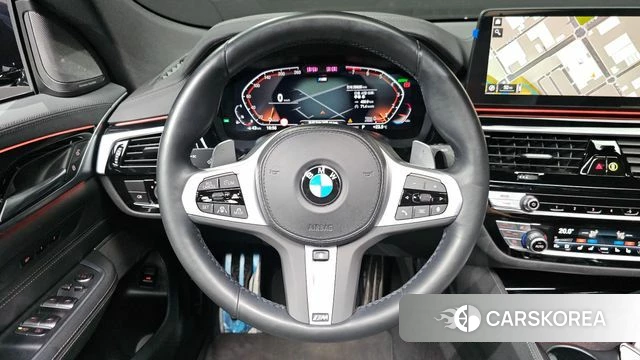 BMW 6 Series GT (G32) 2023 Синий из Кореи, фото 4