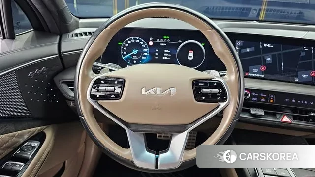 Kia K8 Hybrid 2022 Серый из Кореи, фото 4