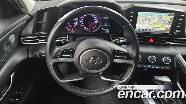 Hyundai Avante (CN7) 2021 Белый из Кореи, фото 4