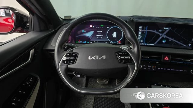 Kia EV6 2021 Красный из Кореи, фото 4