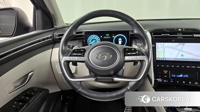 Hyundai Tucson Hybrid (NX4) 2021 Серый из Кореи, фото 4