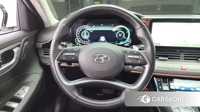 Hyundai The New Grandeur IG Hybrid 2021 Белый из Кореи, фото 4