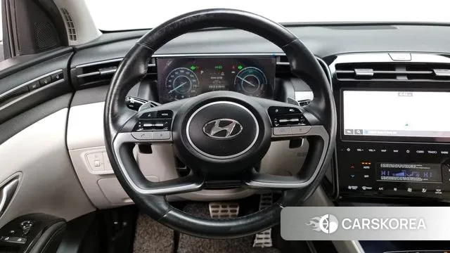 Hyundai Tucson Hybrid (NX4) 2021 Белый из Кореи, фото 4