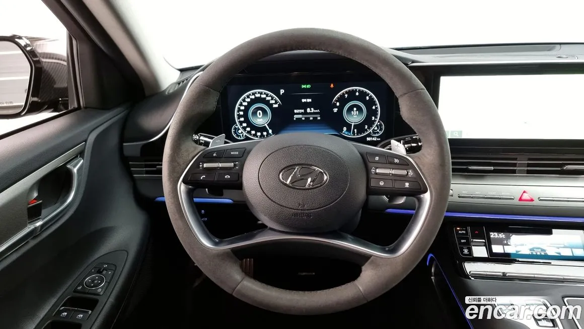 Hyundai The New Grandeur IG 2022 Черный из Кореи, фото 4