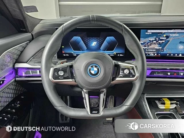 BMW i7 (G70) 2023 Серебристо-серый из Кореи, фото 4