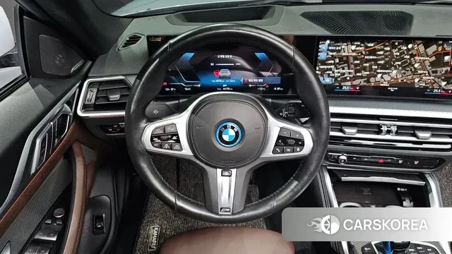 BMW i4 2022 Серебристо-серый из Кореи, фото 4