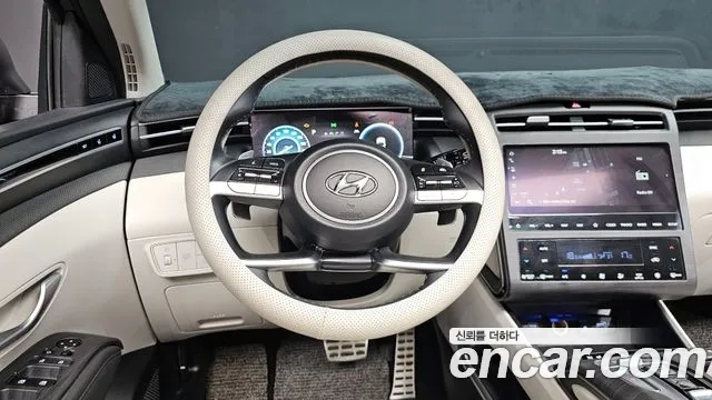 Hyundai Tucson Hybrid (NX4) 2021 Серый из Кореи, фото 4