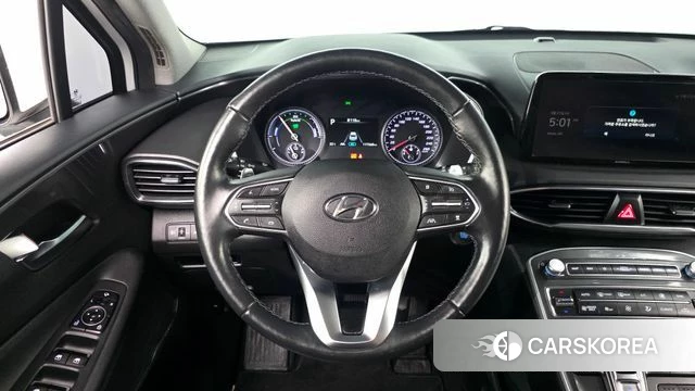 Hyundai The New Santa Fe 2022 Белый из Кореи, фото 4