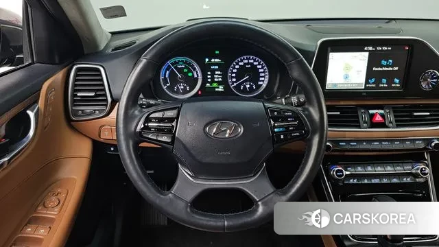 Hyundai Grandeur IG Hybrid 2018 Серый из Кореи, фото 4