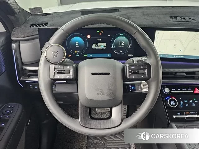 Hyundai Santa Fe (MX5) 2023 Черный из Кореи, фото 4