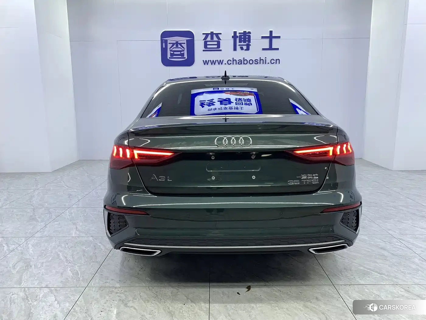 Audi A3 2023 Зеленый из Китая, фото 4