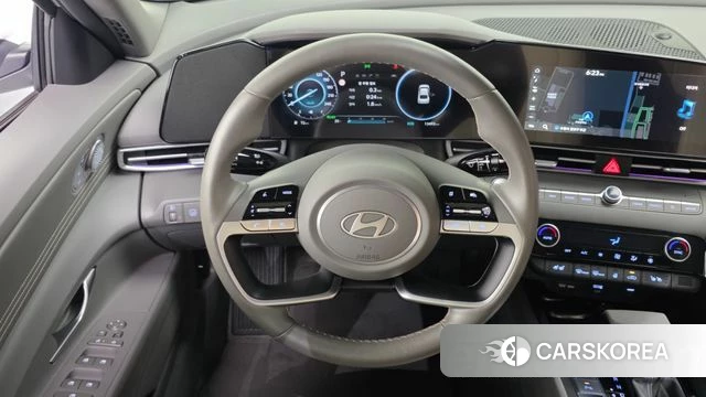 Hyundai The New Avante Hybrid (CN7) 2024 Белый из Кореи, фото 4