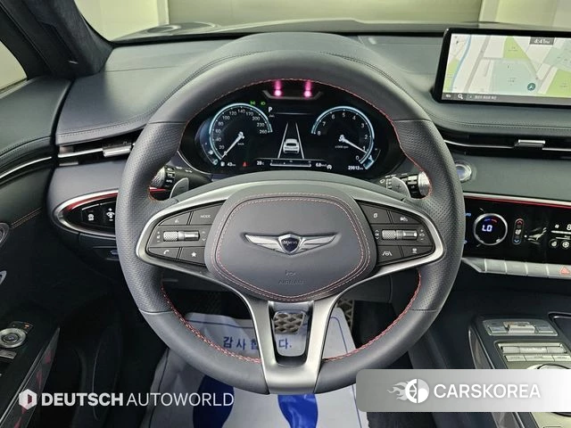 Genesis GV70 2023 Синий из Кореи, фото 4