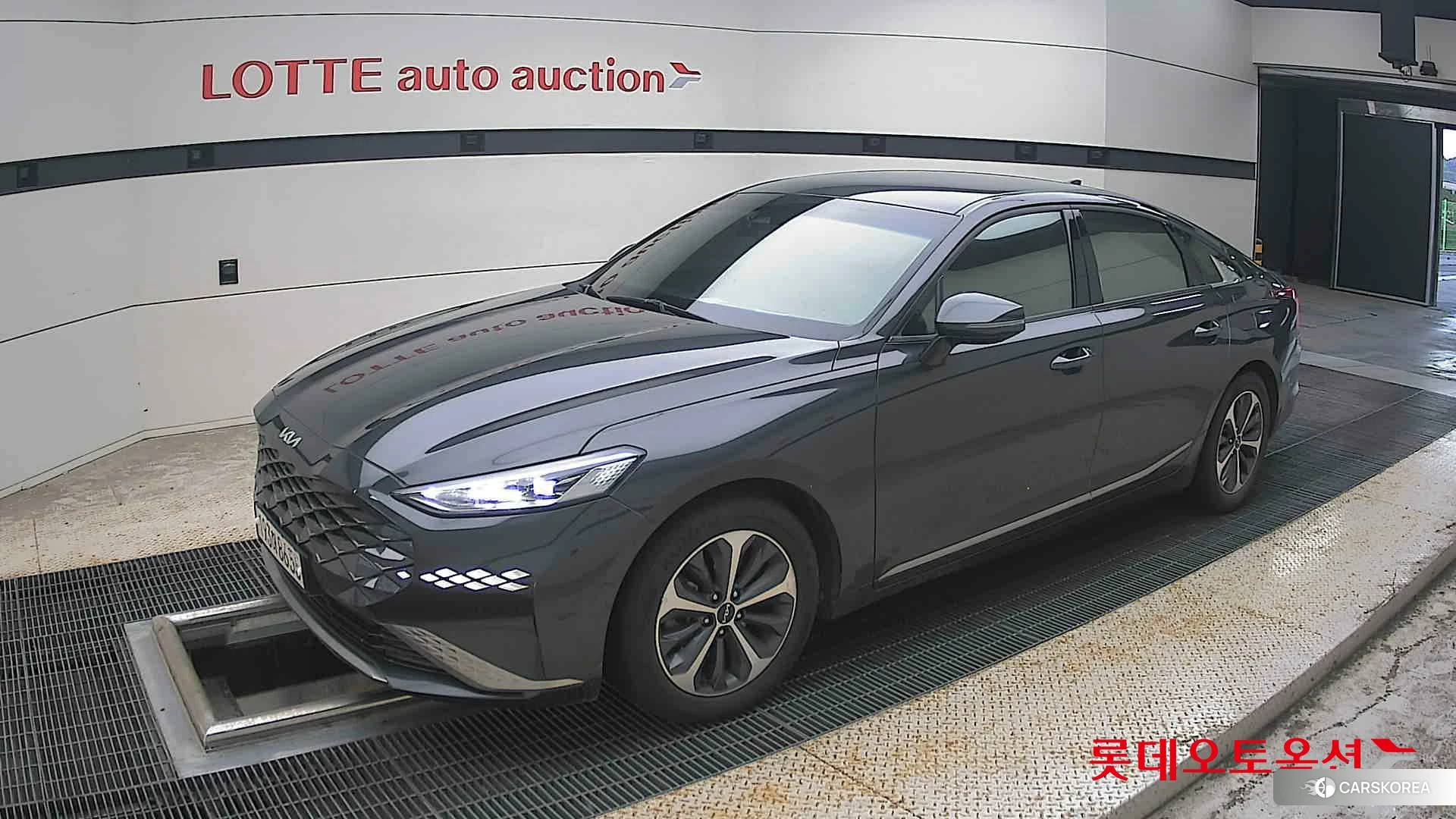Kia K8 Hybrid 2023 Interstellagray из Кореи, фото 4