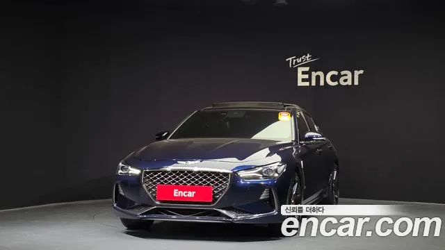 Genesis G70 2018 Синий из Кореи, фото 4