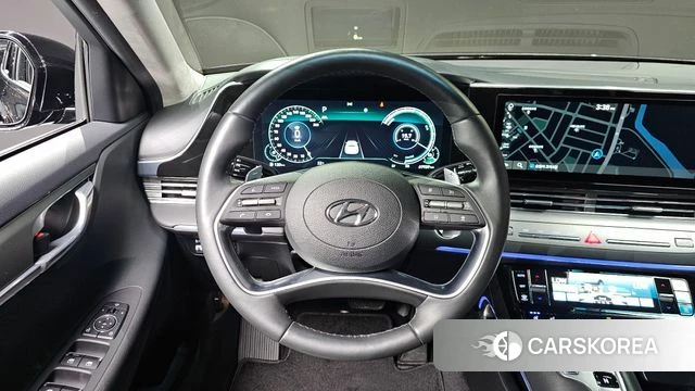 Hyundai The New Grandeur IG Hybrid 2022 Черный из Кореи, фото 4