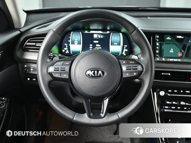 Kia K7 Premier Hybrid 2021 Черный из Кореи, фото 4