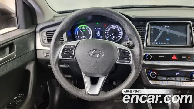 Hyundai Sonata New Rise Hybrid 2018 Черный из Кореи, фото 4