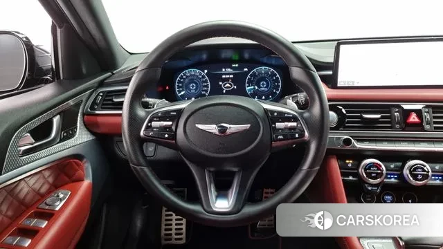 Genesis The New G70 2021 Синий нефрит из Кореи, фото 4