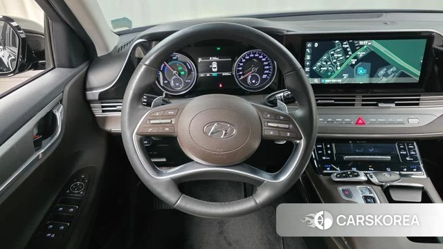 Hyundai The New Grandeur IG Hybrid 2021 Черный из Кореи, фото 4