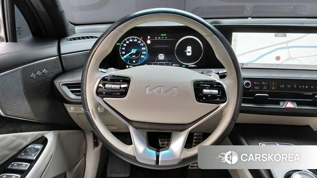 Kia K8 Hybrid 2022 Синий из Кореи, фото 4