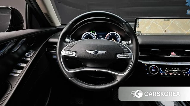 Genesis G80 (RG3) 2021 Черный из Кореи, фото 4