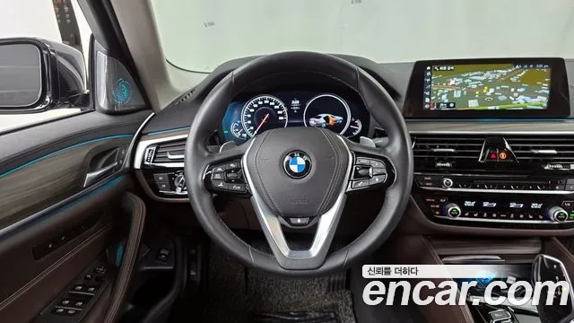 BMW 5 Series (G30) 2018 Черный из Кореи, фото 4