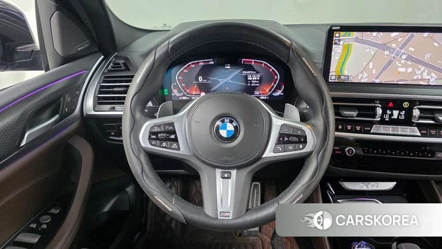 BMW X4 (G02) 2023 Синий из Кореи, фото 4