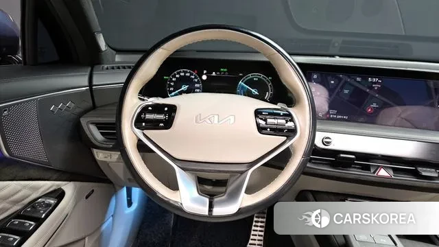 Kia K8 Hybrid 2021 Синий из Кореи, фото 4