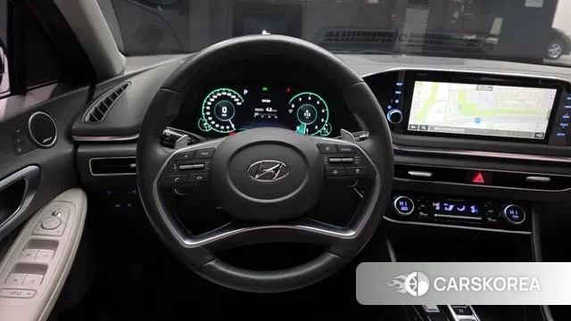 Hyundai Sonata (DN8) 2019 Белый из Кореи, фото 4