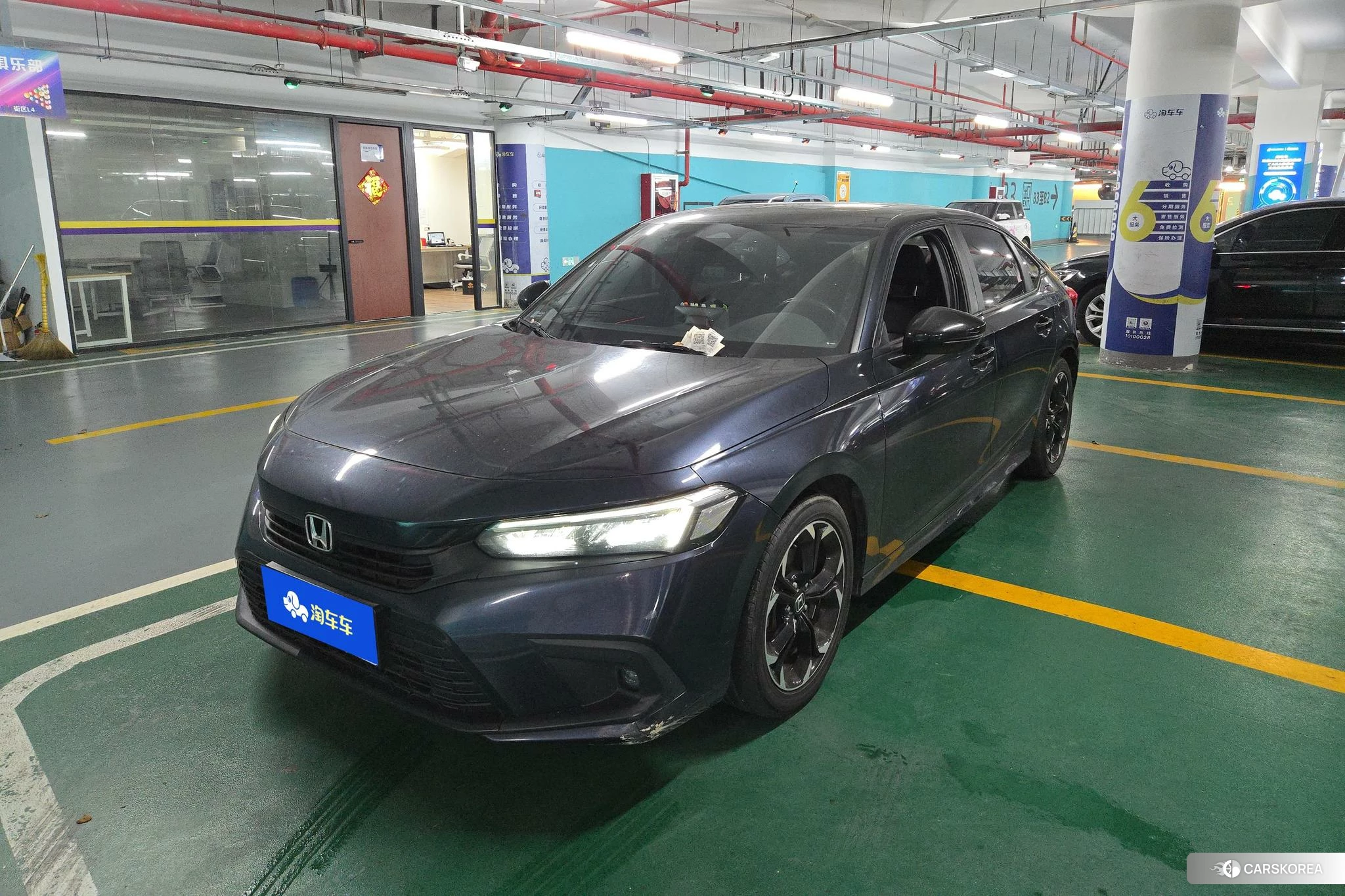 Honda Civic 2021 Синий из Китая, фото 4