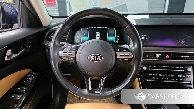 Kia K7 Premier Hybrid 2020 Синий из Кореи, фото 4