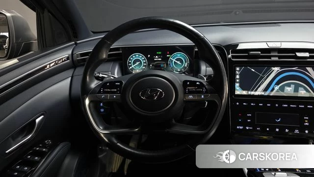 Hyundai Tucson Hybrid (NX4) 2021 Серый из Кореи, фото 4