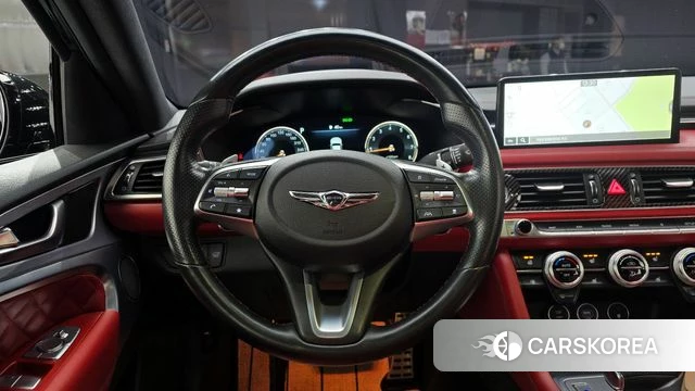 Genesis The New G70 2022 Черный из Кореи, фото 4