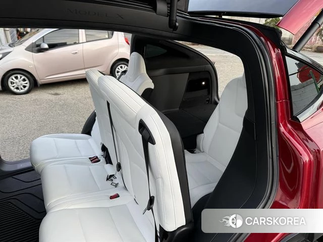 Tesla Model X 2023 Красный из Кореи, фото 4